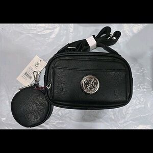 NWT Christian Lacroix Black Camera Bag